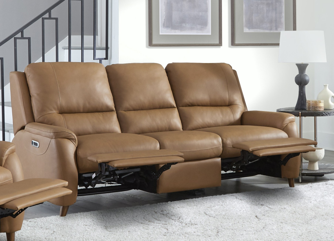 Austin - Caramel Cream Power Sofa By Parker House Furniture