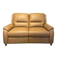Austin - Caramel Cream Power Console Loveseat By Parker House Furniture