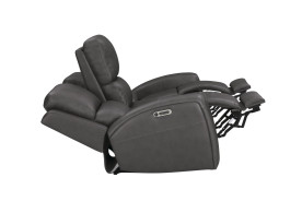 Belmont - Autumn Fog Power Zero Gravity Sofa By Parker House Furniture