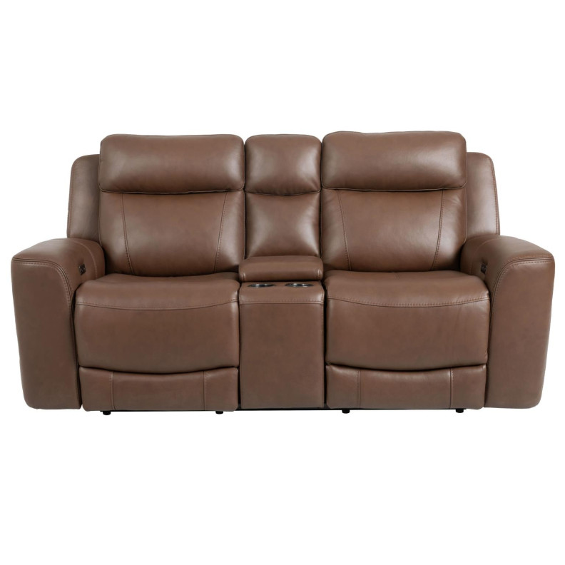 Calgary - Autumn Umber Power Console Loveseat By Parker-House Furniture