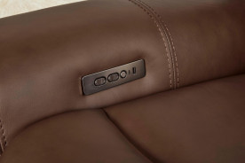Calgary - Autumn Umber Power Console Loveseat By Parker-House Furniture