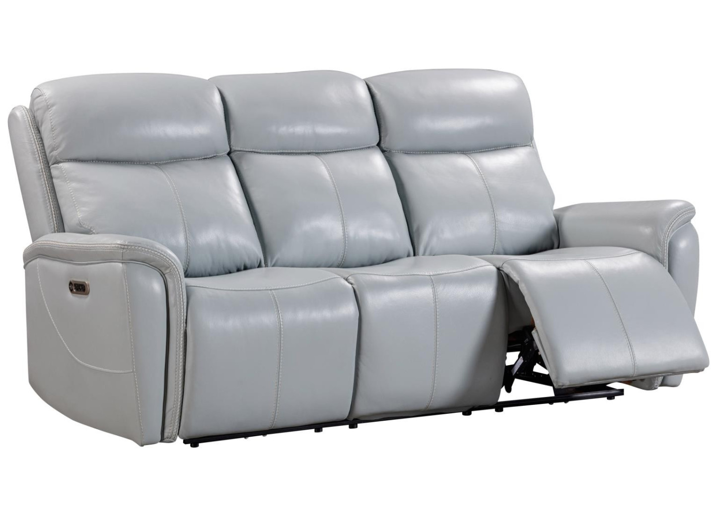 Cascade - Sea Mist Grey Power Sofa By Parker-House Furniture