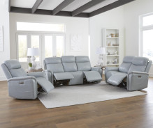 Cascade - Sea Mist Grey Power Sofa By Parker-House Furniture