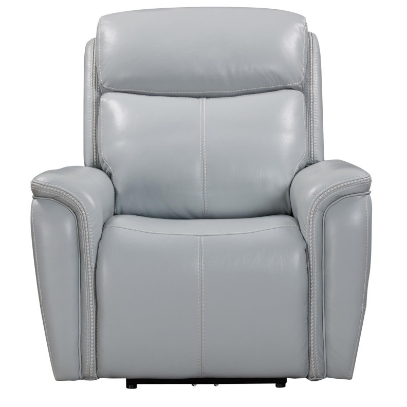 Cascade- Sea Mist Grey Power Recliner with Power Headrest By Parker-House Furniture