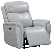Cascade- Sea Mist Grey Power Recliner with Power Headrest By Parker-House Furniture