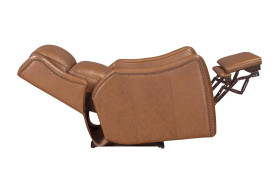 Channing- Renaissance Cinnamon Power Zero Gravity Tilt Console Loveseat P3 By Parker-House Furniture