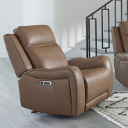 Haywood - Butternut Power Glider Recliner with Power Headrests By Parker-House Furniture