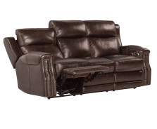Hensley - Smooth Espresso Power Sofa By Parker-House Furniture