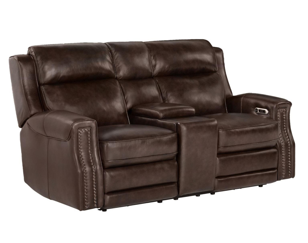 Hensley - Smooth Espresso Power Loveseat By Parker-House Furniture