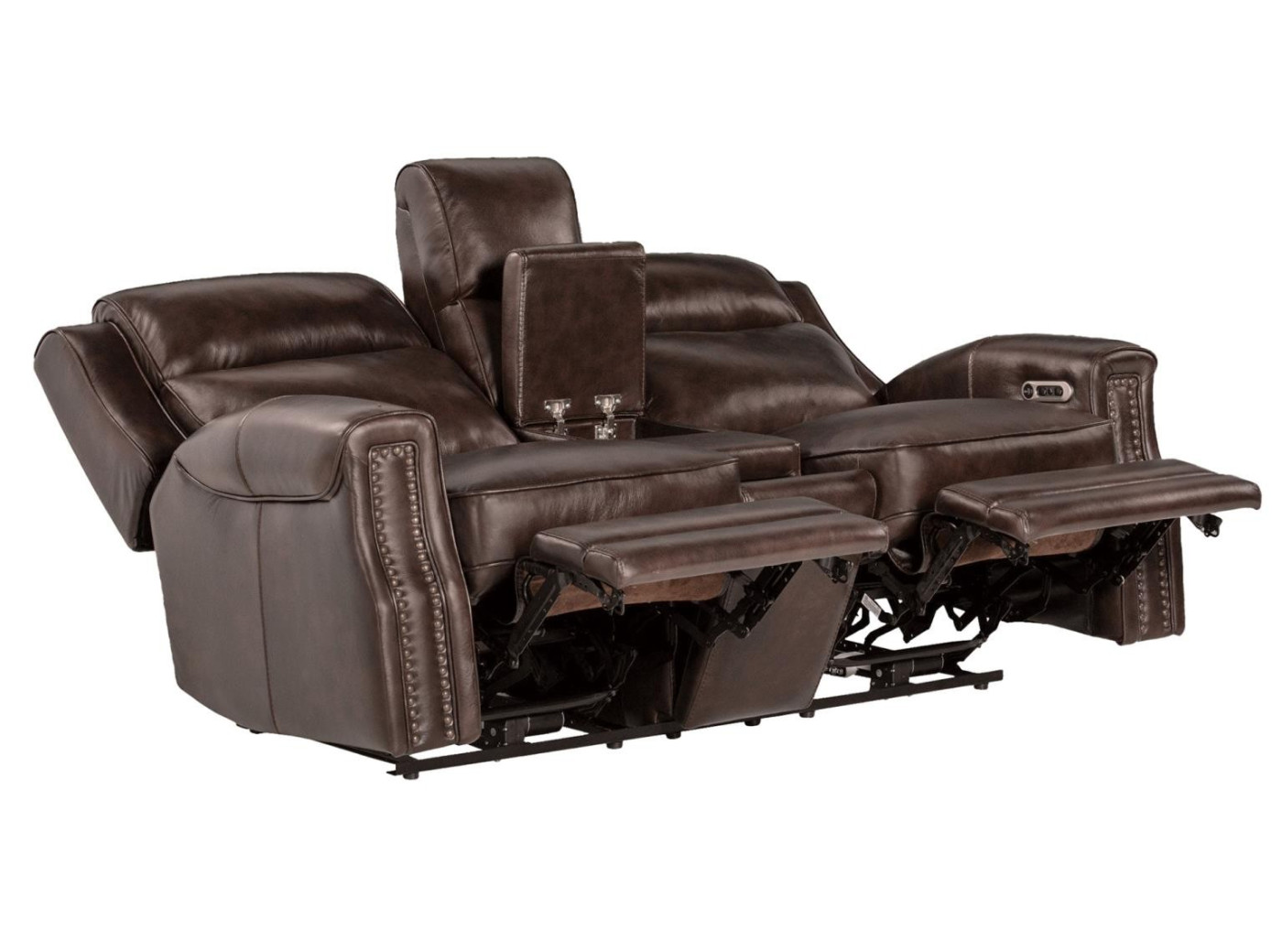 Hensley - Smooth Espresso Power Loveseat By Parker-House Furniture