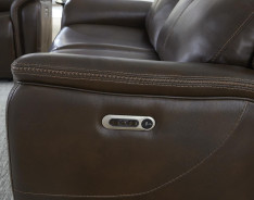 Cascade - Auburn Brown Power Sofa By Parker-House Furniture