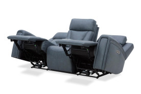 Maveric - Bette Lapis Power Zero Gravity Drop Down Table Sofa P3  By Parker-House Furniture