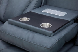 Maveric - Bette Lapis Power Zero Gravity Drop Down Table Sofa P3  By Parker-House Furniture