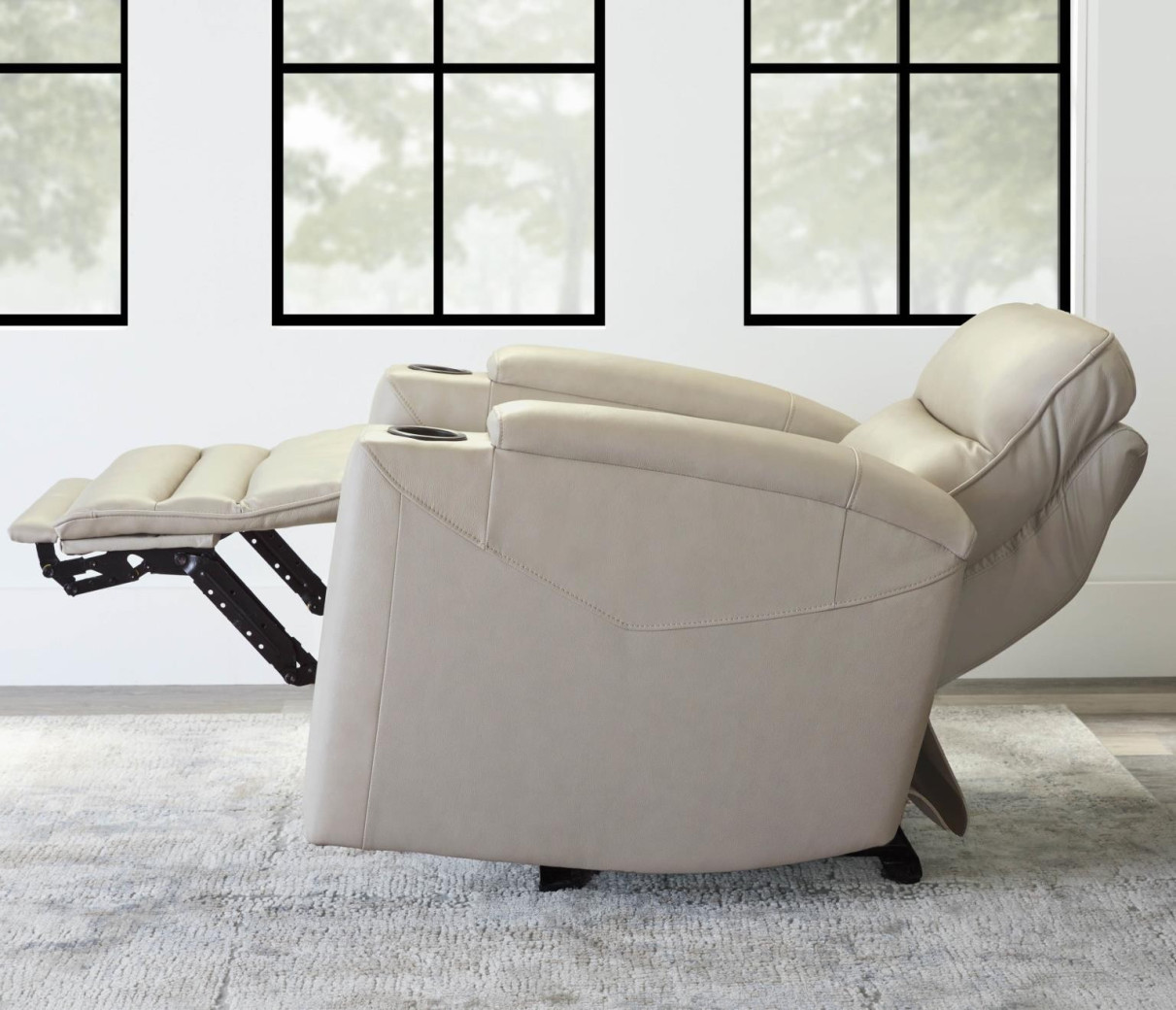 Nexus- Stone Power Zero Gravity Recliner By Parker – House Furniture