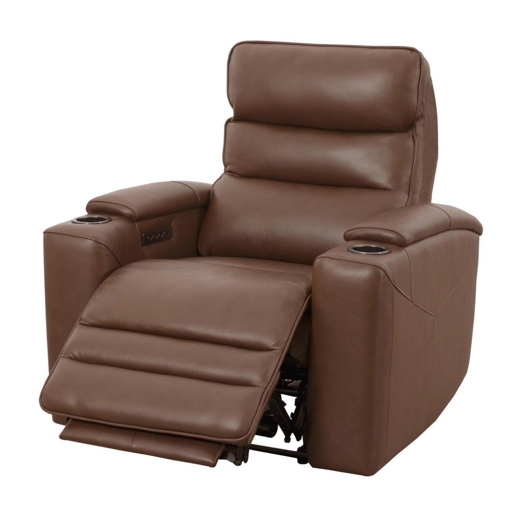 Nexus- Autumn Umber Power Zero Gravity Recliner By Parker – House Furniture