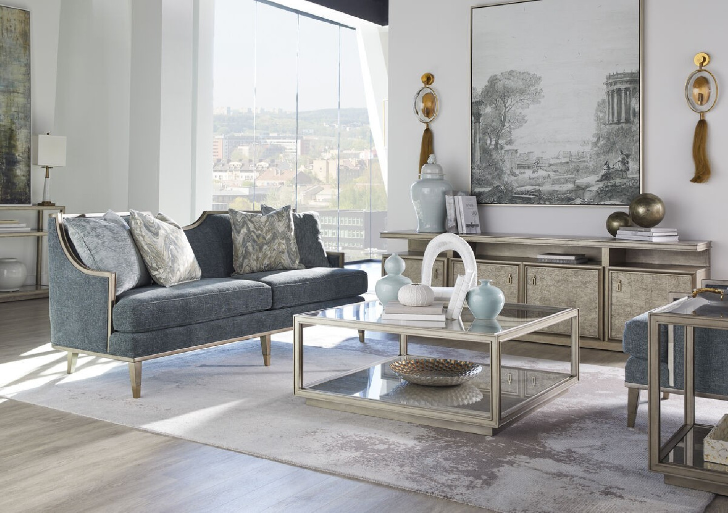 161501-5743AA Harper Sofa - Mica Finish by A.R.T. Furniture Collections