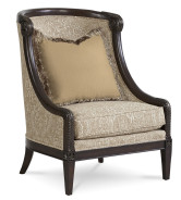 509534-5527AB  Giovanna Carved Wood Accent Chair by A.R.T. Furniture Collections