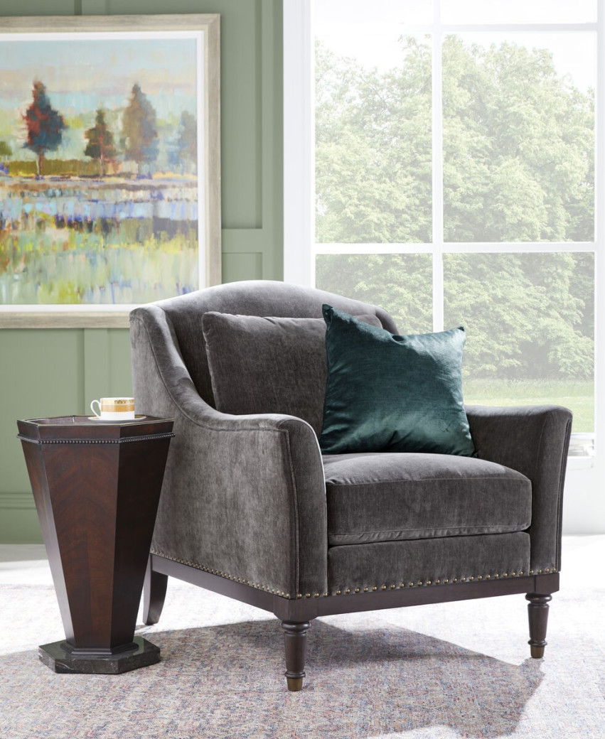 528501-1730AA Magritte Sofa Charcoal Finish by A.R.T. Furniture Collections