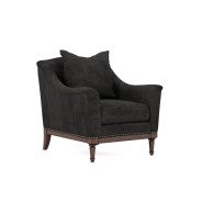 528503-1730AA Magritte Lounge Chair Charcoal by A.R.T. Furniture Collections