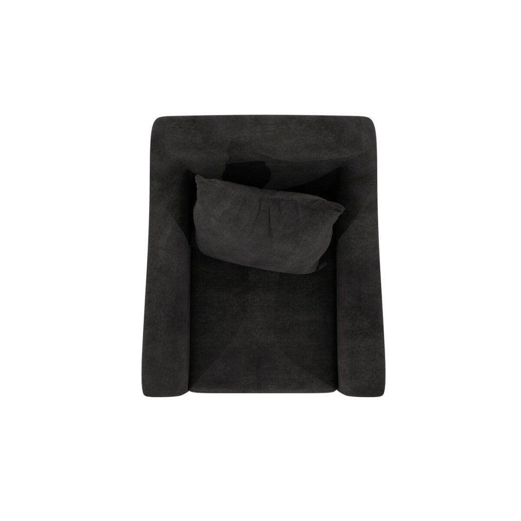 528503-1730AA Magritte Lounge Chair Charcoal by A.R.T. Furniture Collections