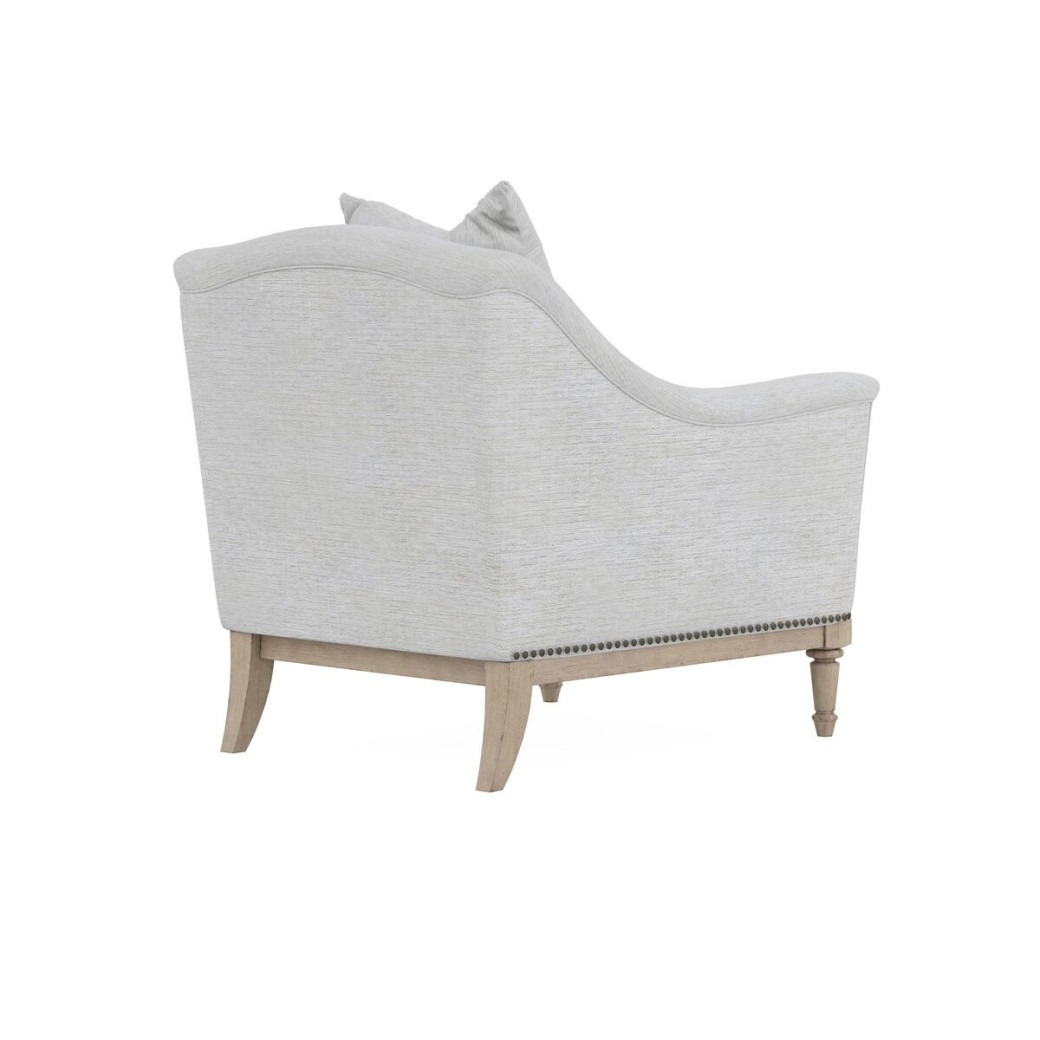 528503-5851AA Magritte Lounge Chair Flax Finish by A.R.T. Furniture Collections