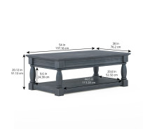 321300-2821 Alcove Rectangular Cocktail Table By A.R.T. Furniture Collections