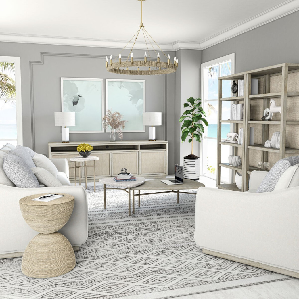 299423-2349 Cotiere Entertainment Console By A.R.T Furniture Collections
