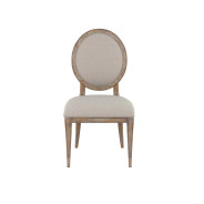 Round Dining Table Rustic Pine Finish Architrave Collection By ART Furniture