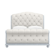 251125-1361 Summer Creek Queen Uph Sleigh Bed-Blue by A.R.T. Furniture Collections