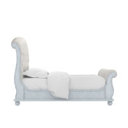 251125-1361 Summer Creek Queen Uph Sleigh Bed-Blue by A.R.T. Furniture Collections