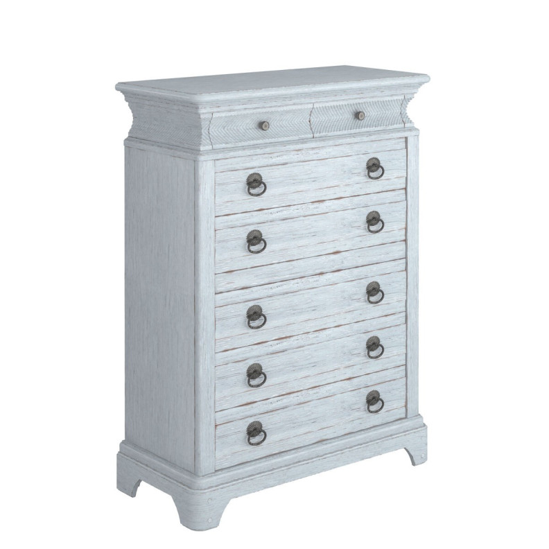 251150-1361 Summer Creek 8 Drawer Chest G Shutter Blue by A.R.T. Furniture Collections