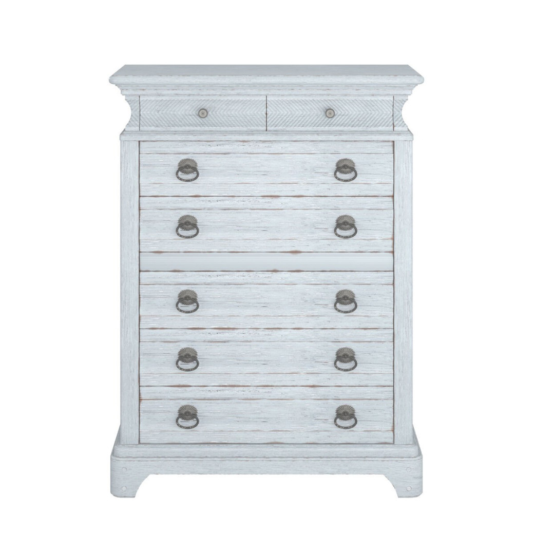 251150-1361 Summer Creek 8 Drawer Chest G Shutter Blue by A.R.T. Furniture Collections