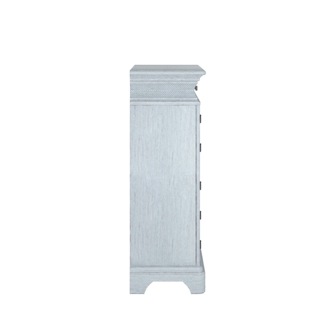 251150-1361 Summer Creek 8 Drawer Chest G Shutter Blue by A.R.T. Furniture Collections
