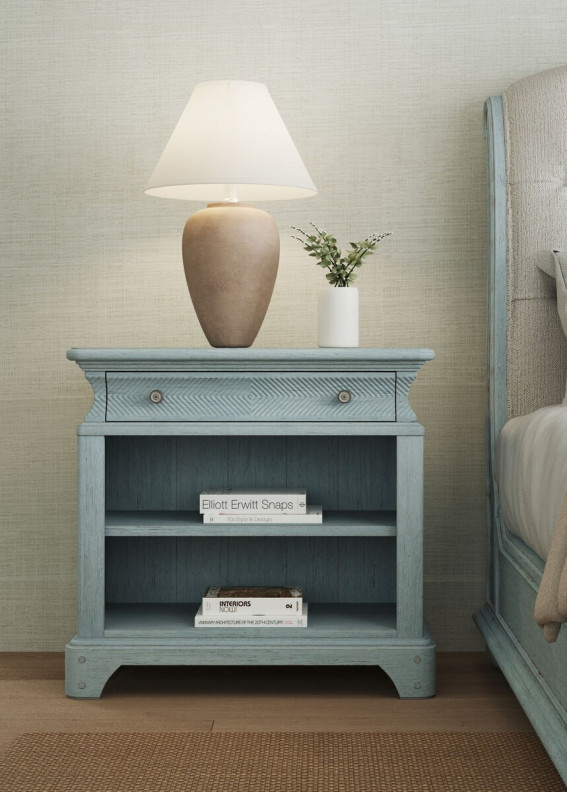 251141-1361 Summer Creek Nightstand G Shutter Blue by A.R.T. Furniture Collections