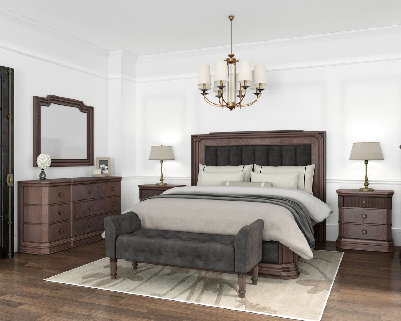 328131-1730 Revival Dresser Mahogany Finish by A.R.T. Furniture Collections