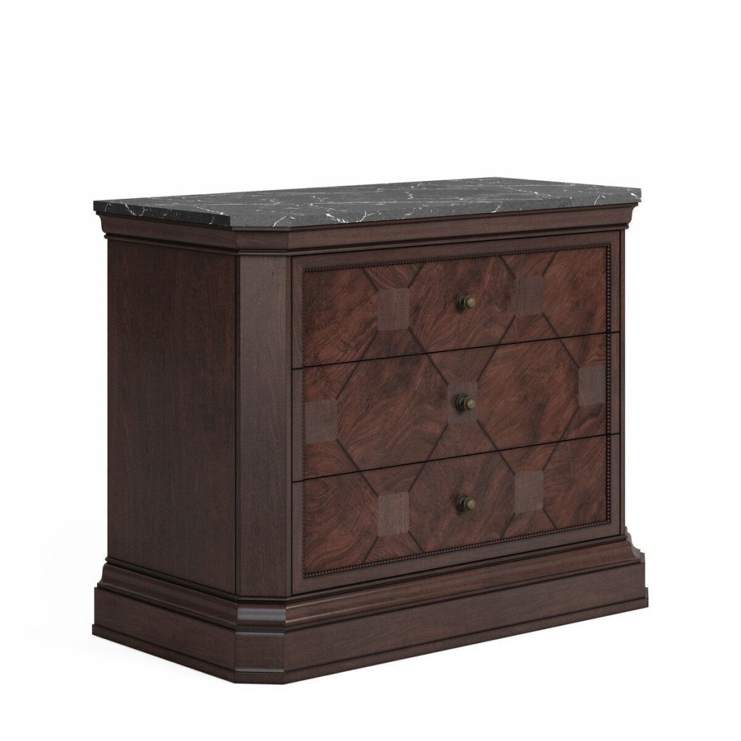 328158-1730 Revival Bachelor Chest Mahogany Finish by A.R.T. Furniture Collections