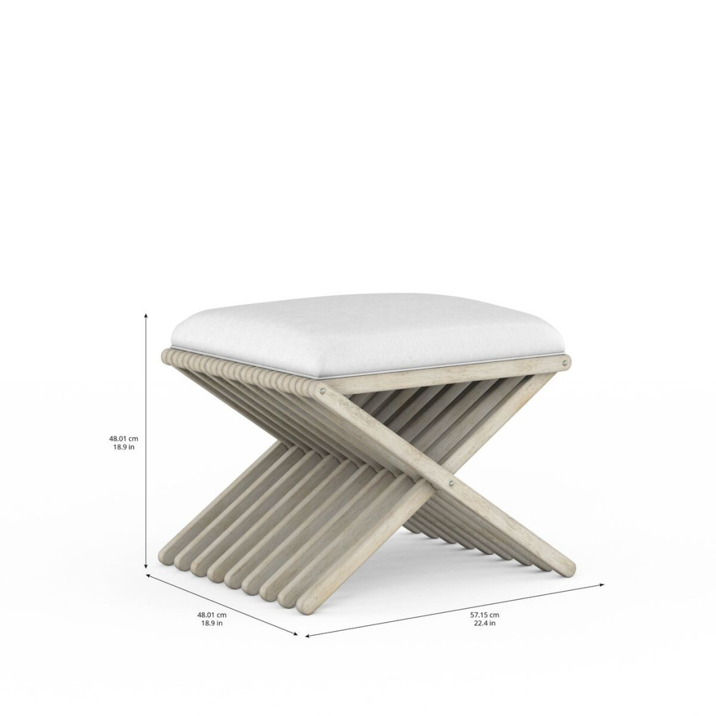 299174-2349 Cotiere Single Bench  by A.R.T. Furniture Collections