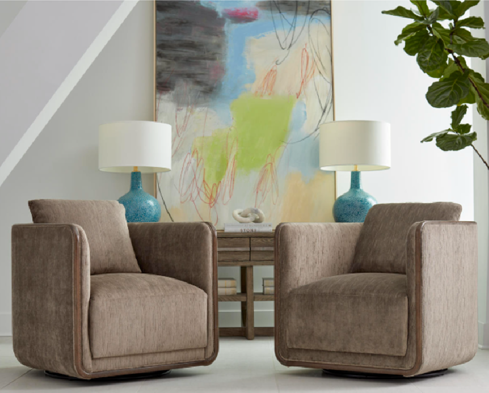 764516-5303 Sagrada Swivel Chair N-Otter by A.R.T. Furniture Collections