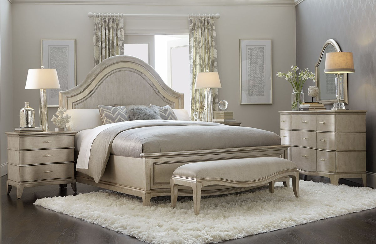 406140-2227 Starlite-3 Drawer Nightstand by A.R.T. Furniture Collections
