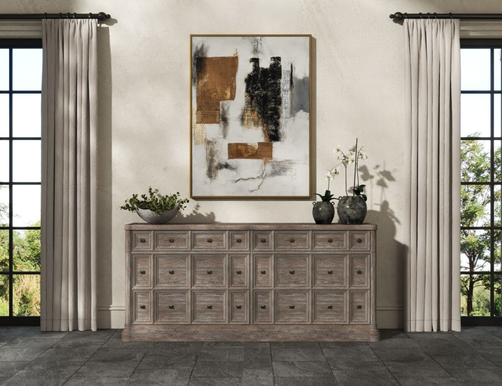 324252-2358 Reforma Credenza Modern Rustic Style By A.R.T. Furniture Collection