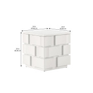 323304-3317 Portico-Chairside Table By A.R.T. Furniture Collections