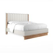 323135-3335 Portico-5/0 Upholstered Shelter Bed by A.R.T. Furniture Collections