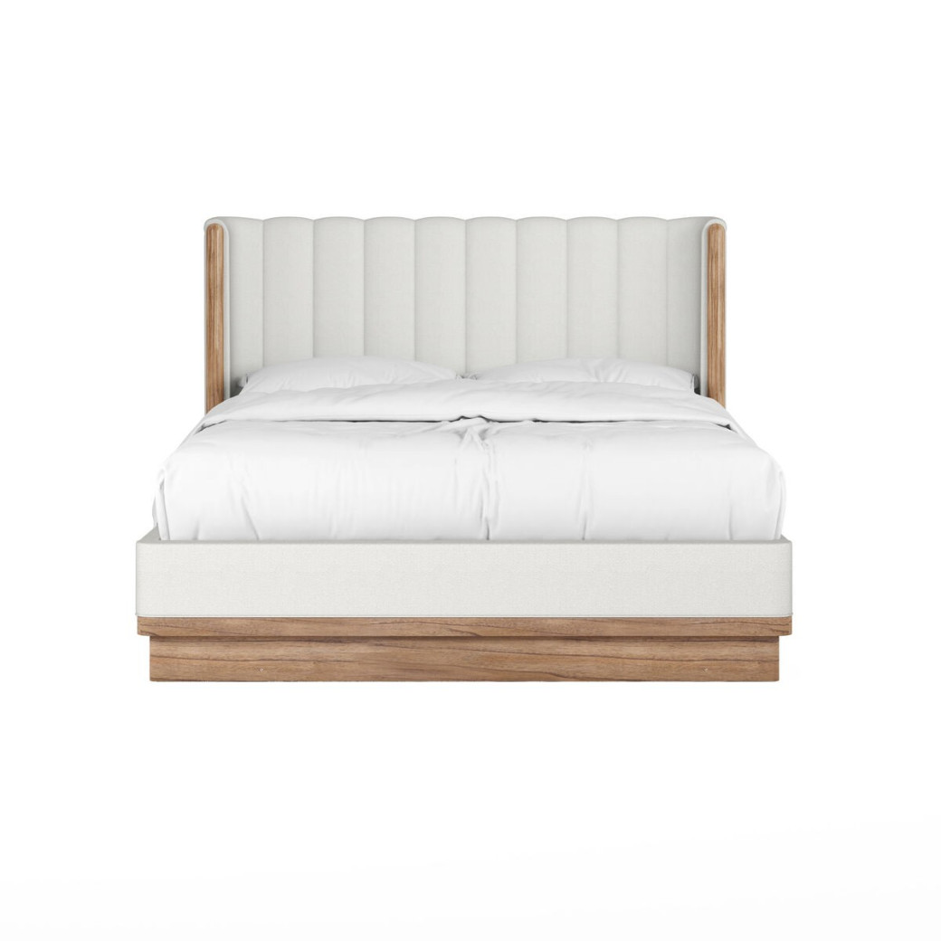 323135-3335 Portico-5/0 Upholstered Shelter Bed by A.R.T. Furniture Collections