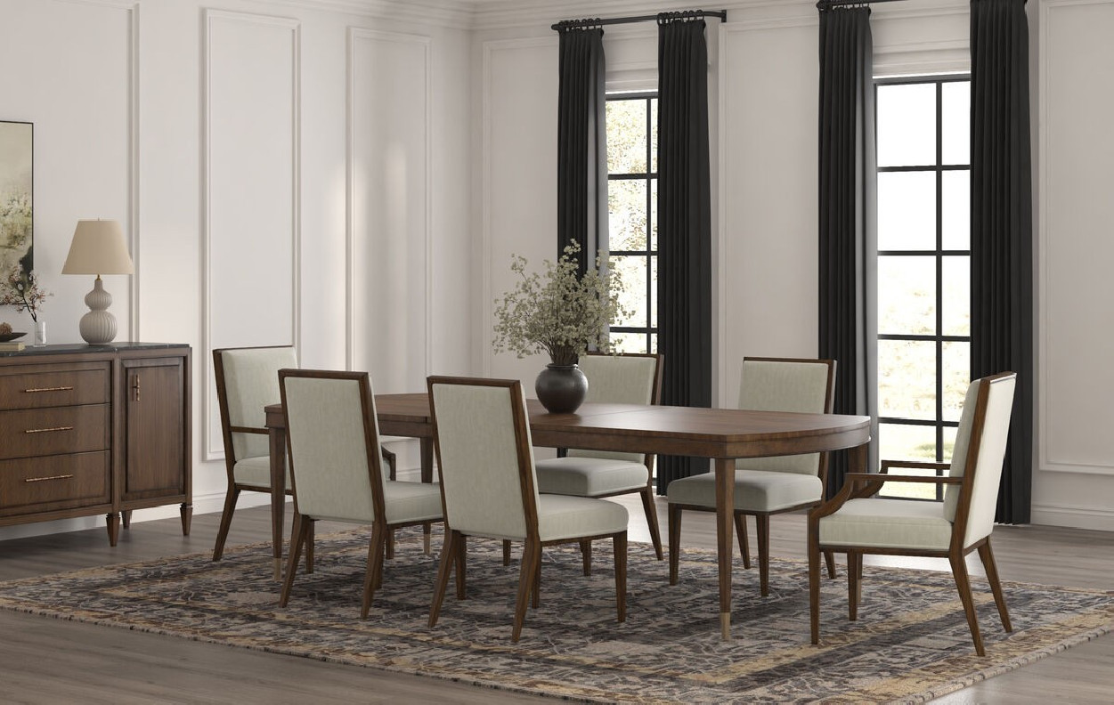 336222-1860 Eave 7PC Rectangular Dining Table By A.R.T Furniture Collections