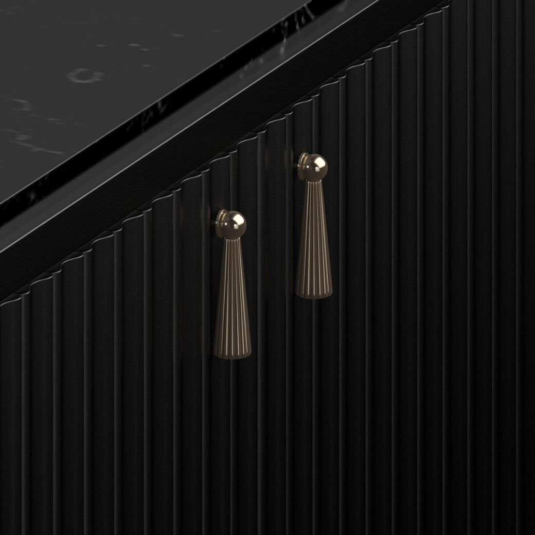 336251-1818 Eave Sideboard Ebony Black Finish By A.R.T Furniture Collections
