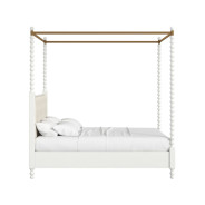 339135-2367CP Haven QN UPH Canopy Poster Bed by A.R.T. Furniture Collections