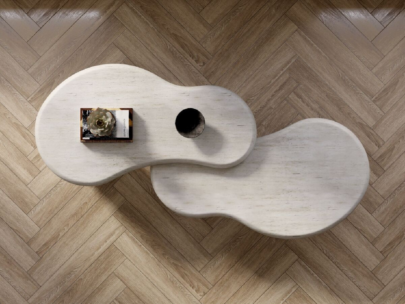333381-2250 Ashlar Low Cocktail Table By A.R.T. Furniture Collections
