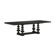334238-2659 Atrium 7PC Rectangular Dining Table  black with undertones of brown Finish by A.R.T. Furniture Collections