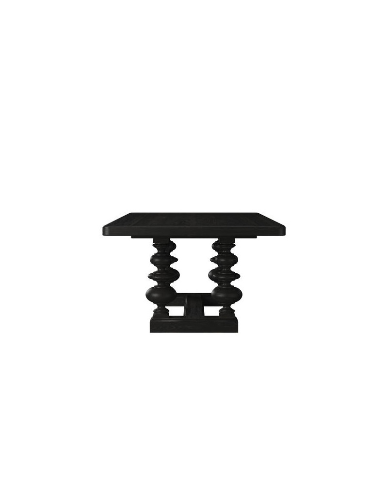 334238-2659 Atrium 7PC Rectangular Dining Table  black with undertones of brown Finish by A.R.T. Furniture Collections