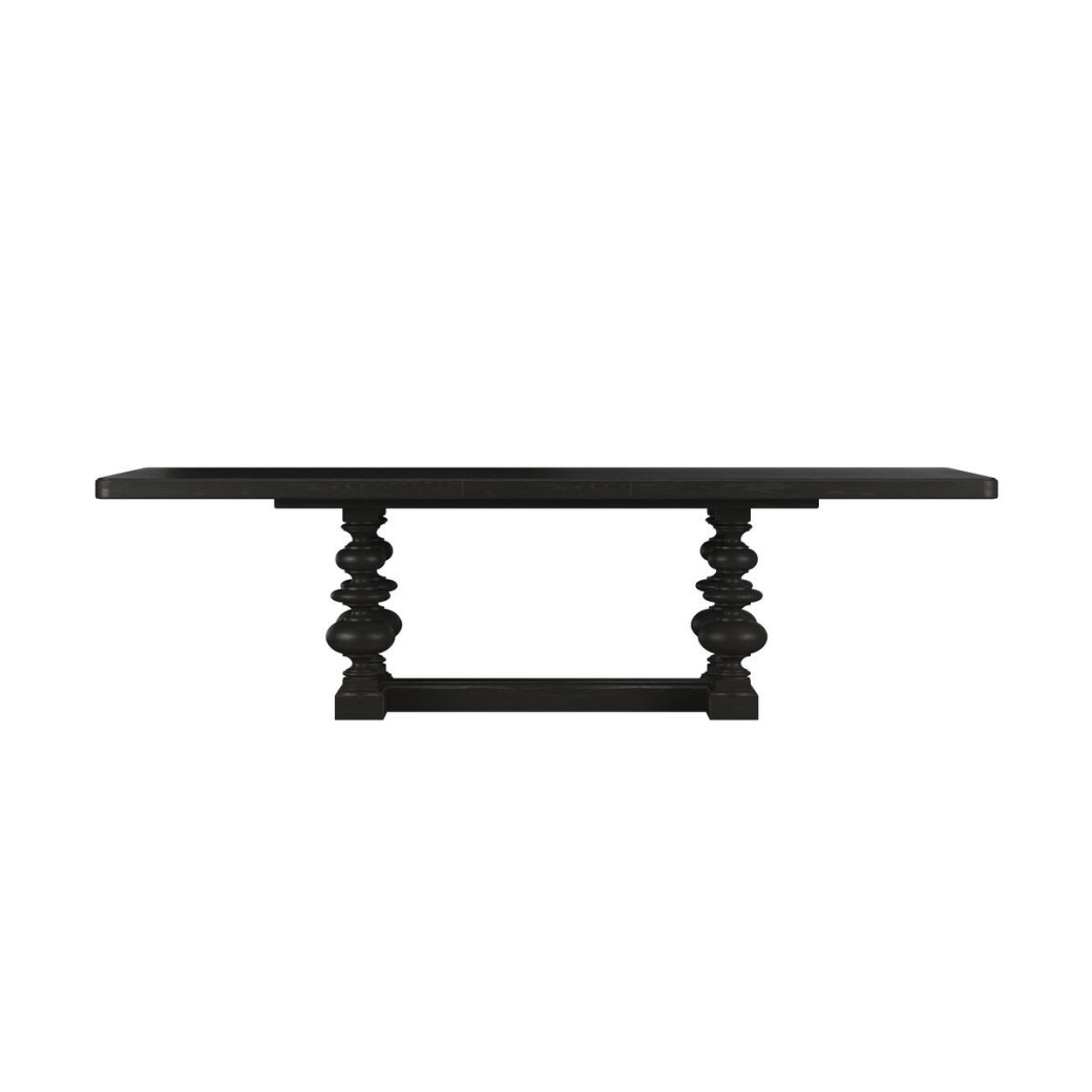 334238-2659 Atrium 7PC Rectangular Dining Table  black with undertones of brown Finish by A.R.T. Furniture Collections